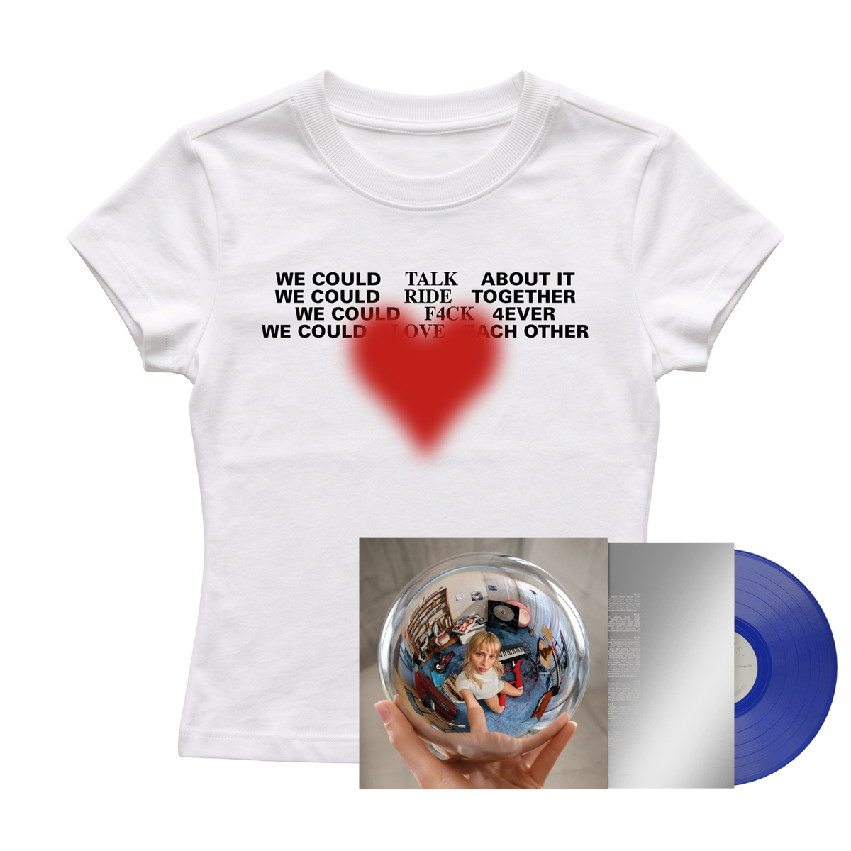 VINYL « INSTINCT » STANDARD + BABY TEE