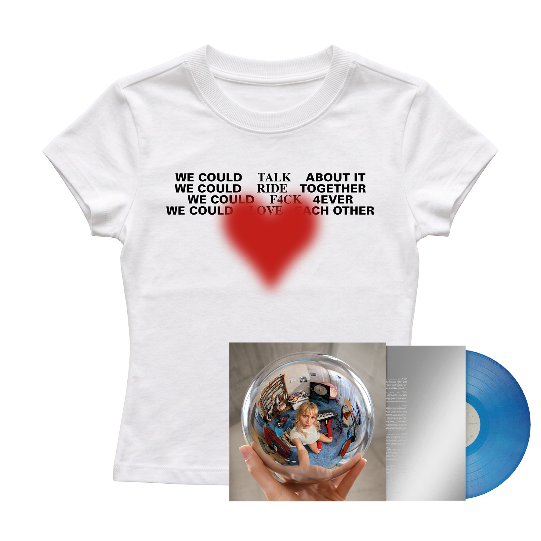 VINYL « INSTINCT » STANDARD + BABY TEE