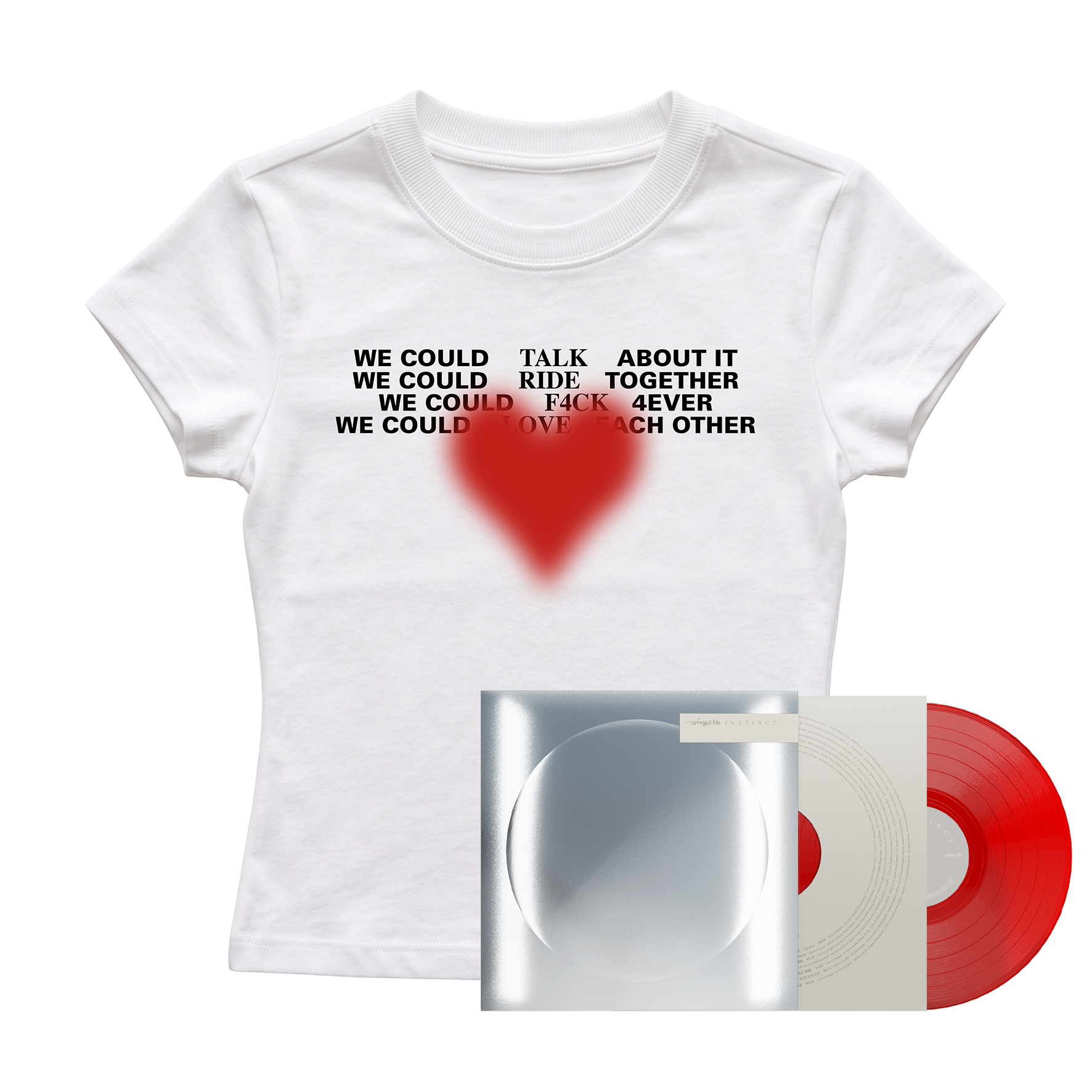 VINYL « INSTINCT » EXCLUSIVE + BABY TEE