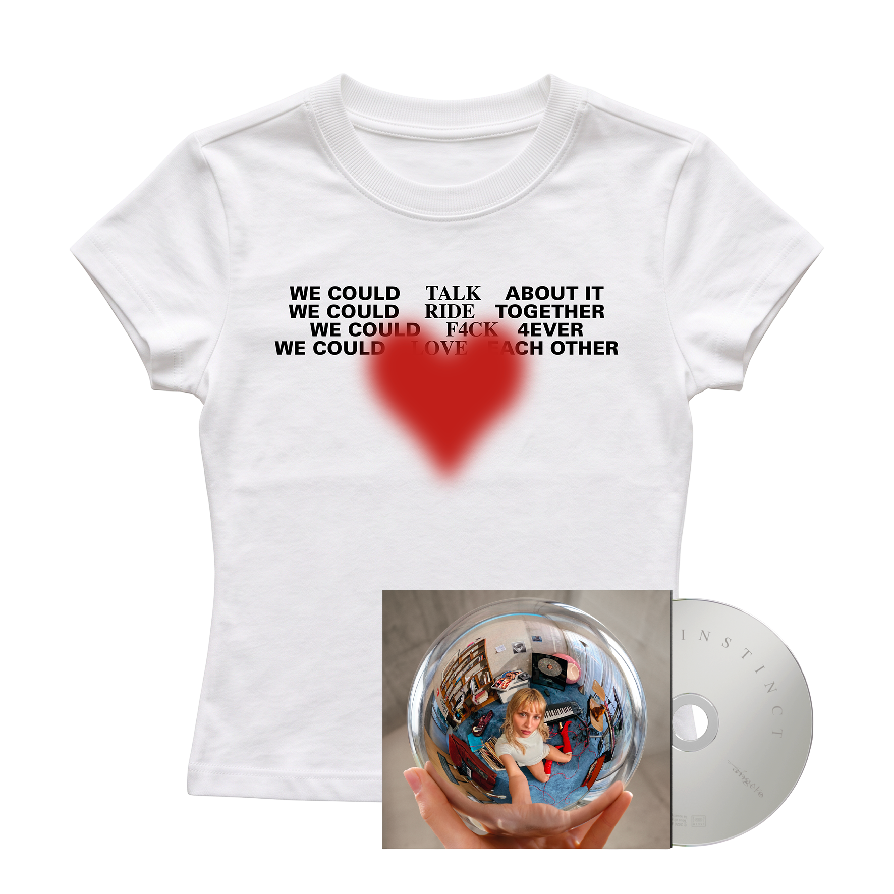 CD « INSTINCT » + BABY TEE