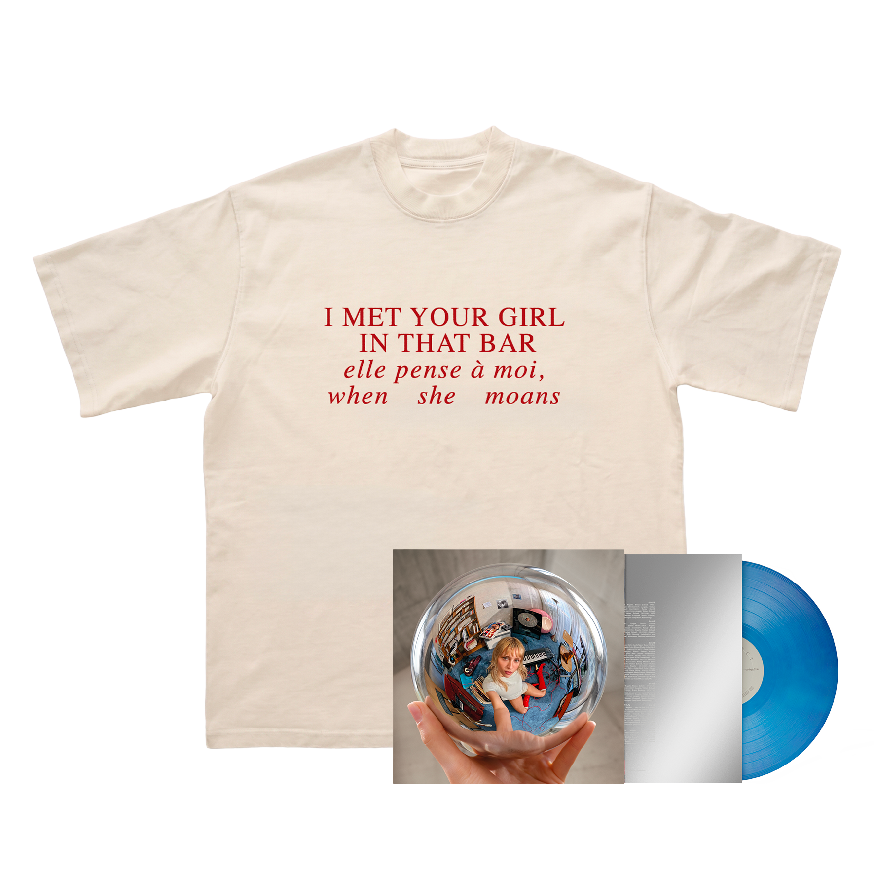 VINYL « INSTINCT » STANDARD + T-SHIRT