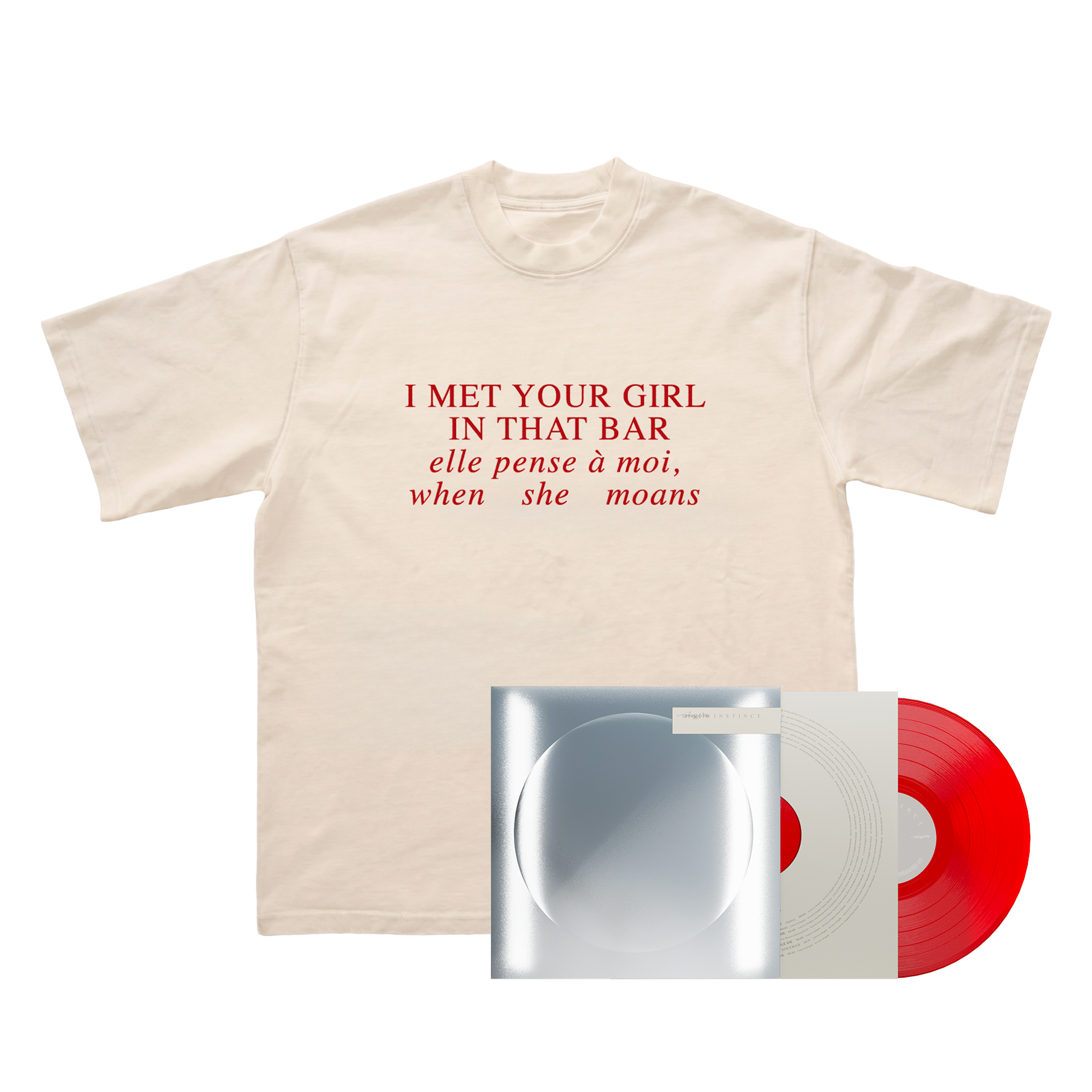 VINYL « INSTINCT » EXCLUSIVE + T-SHIRT