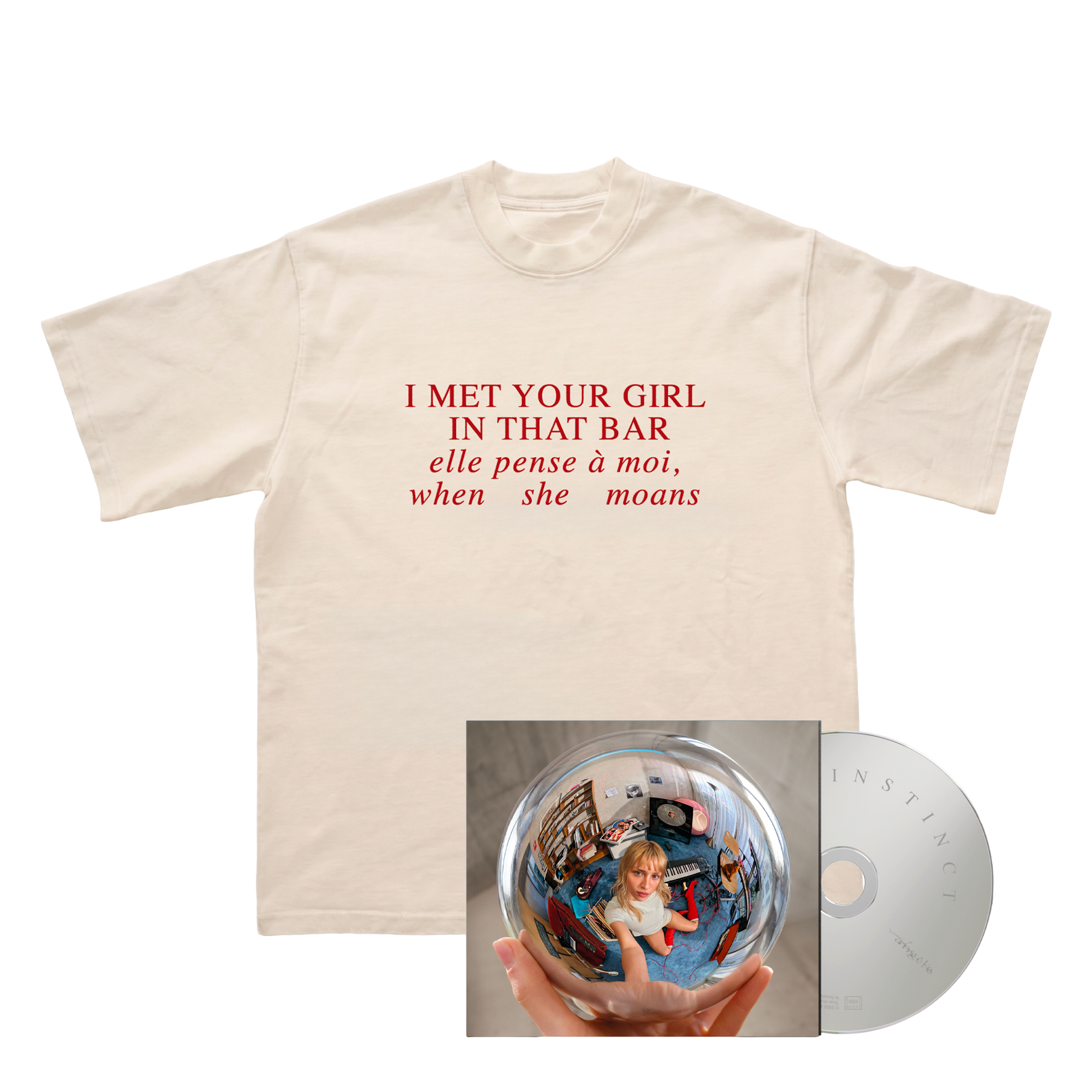 CD « INSTINCT » + T-SHIRT