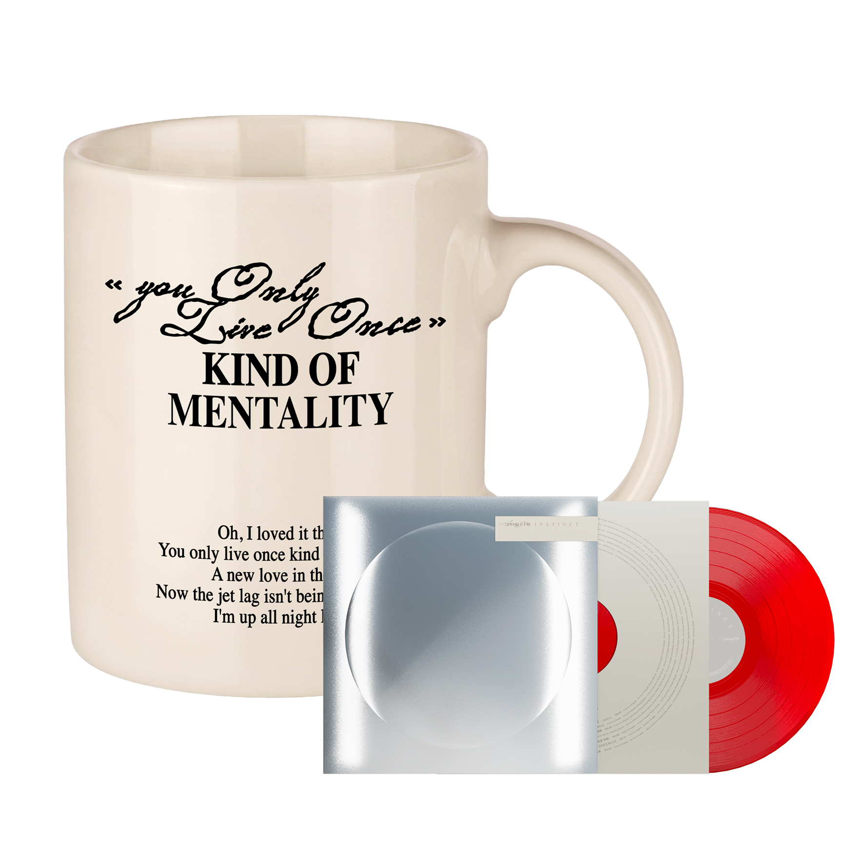 VINYL « INSTINCT » EXCLUSIVE + MUG