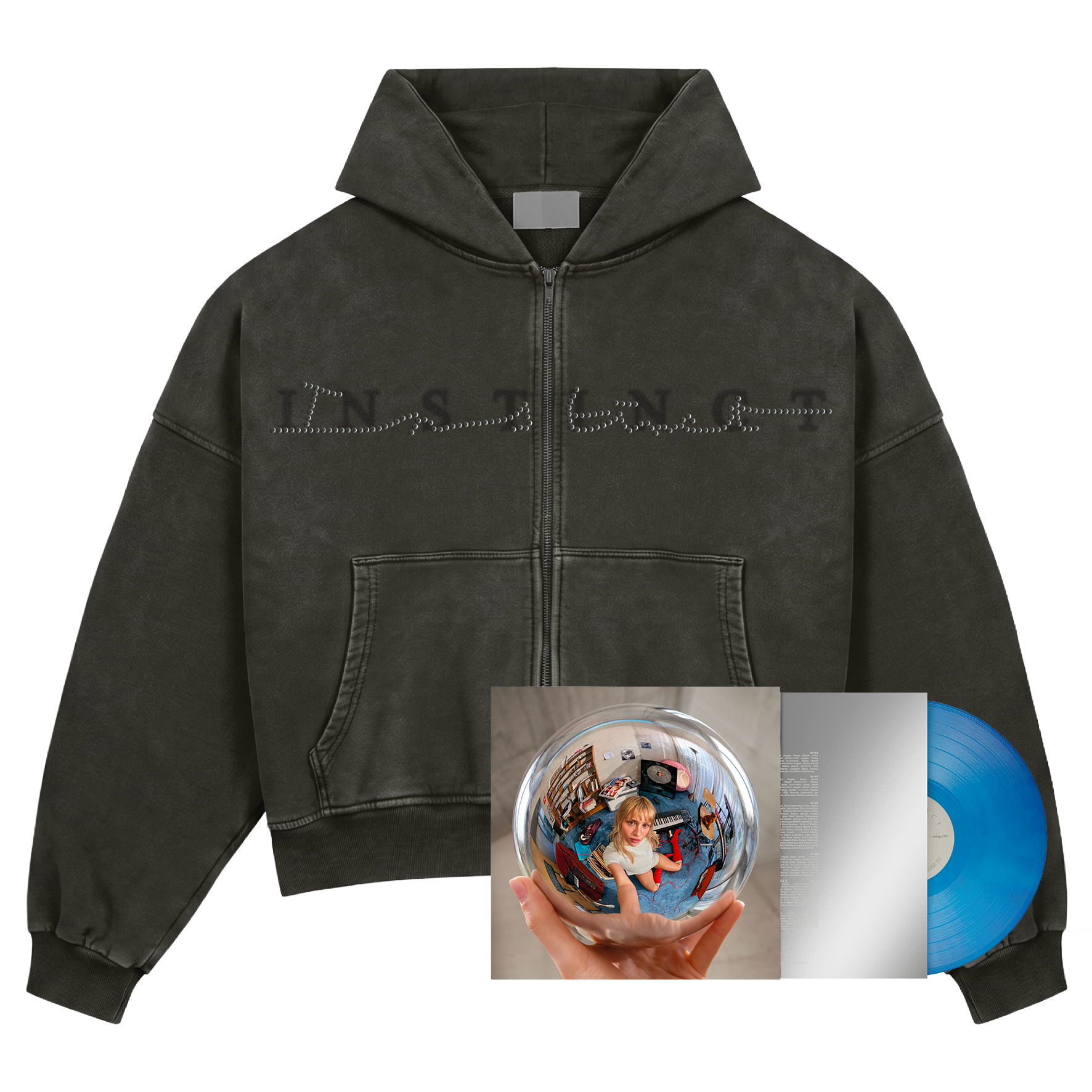 VINYL « INSTINCT » STANDARD + ZIP HOODIE