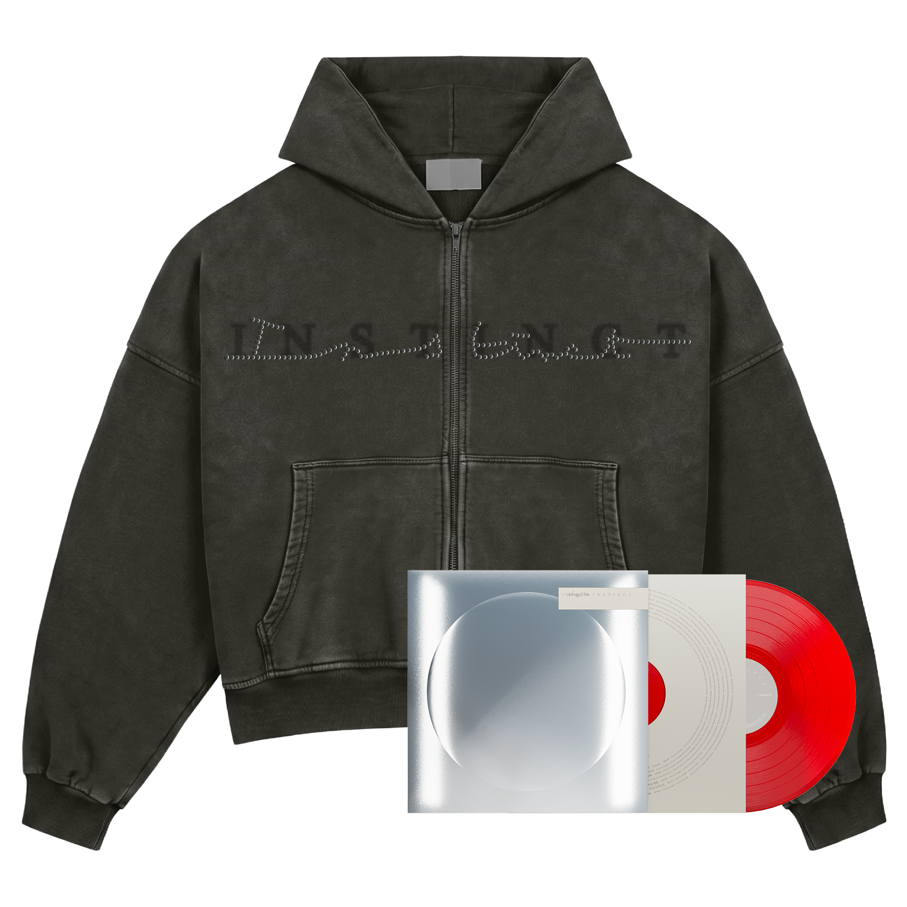 VINYL « INSTINCT » EXCLUSIVE + ZIP HOODIE